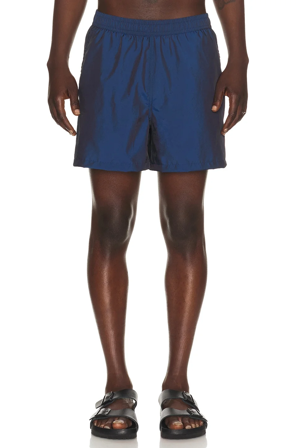 Iridescent Sapphire Swim Trunks - 1