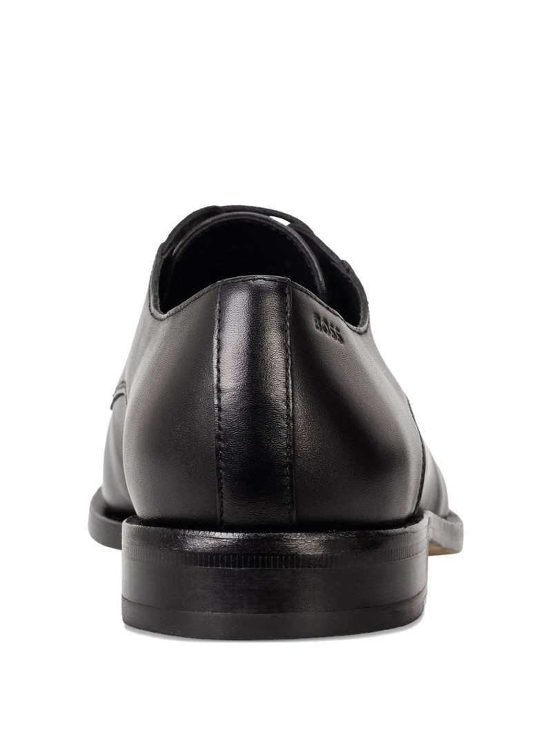 BOSS lace-up leather derby shoes outlook