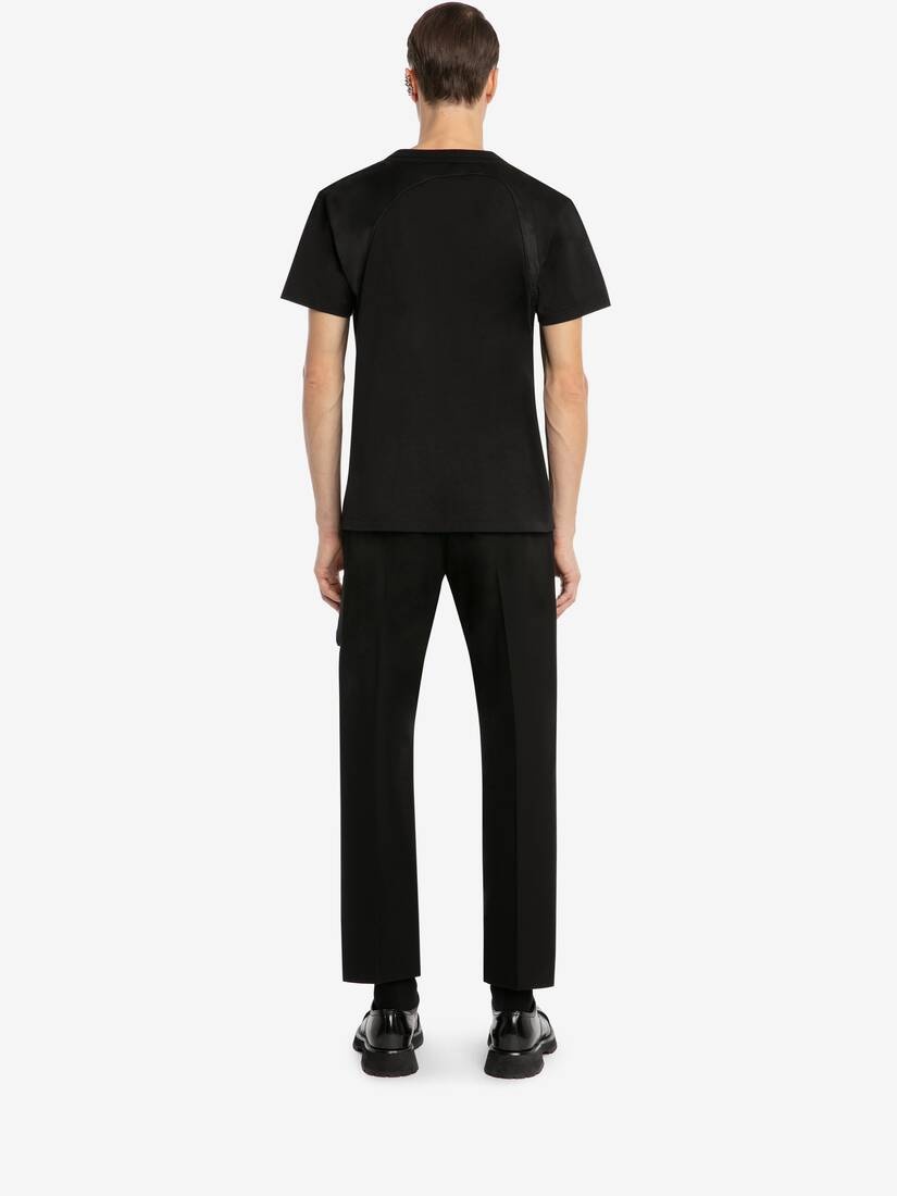 Ma-1 Pocket Tailored Trousers in Black - 4