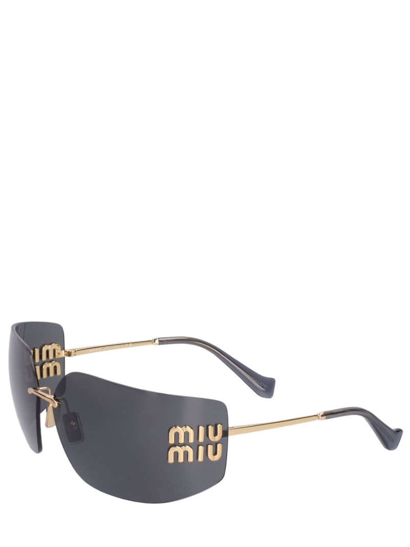 Mask metal sunglasses - 3