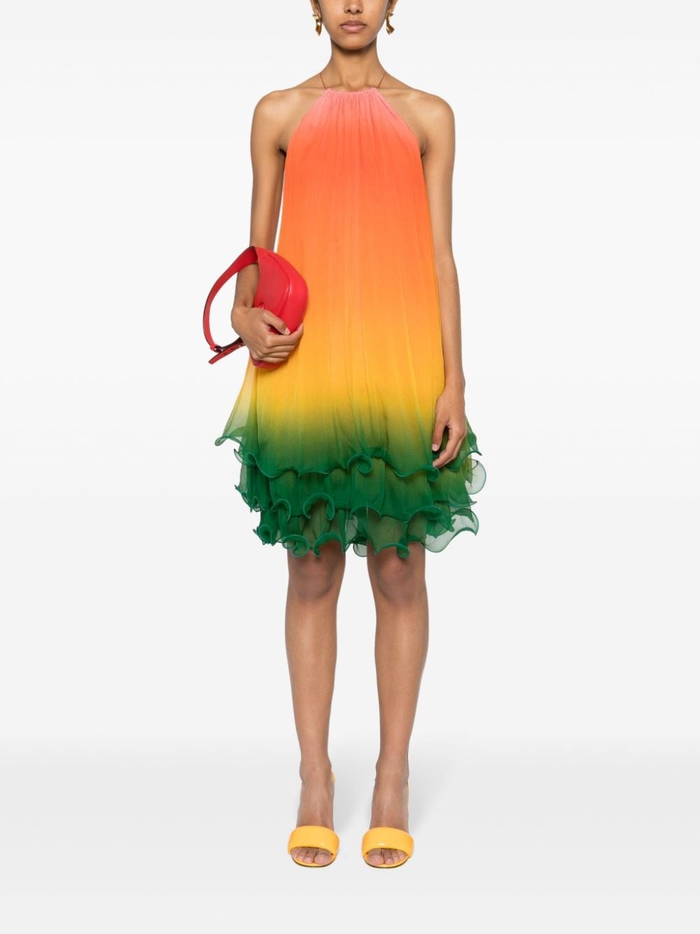 Rainbow Gradient midi dress - 2