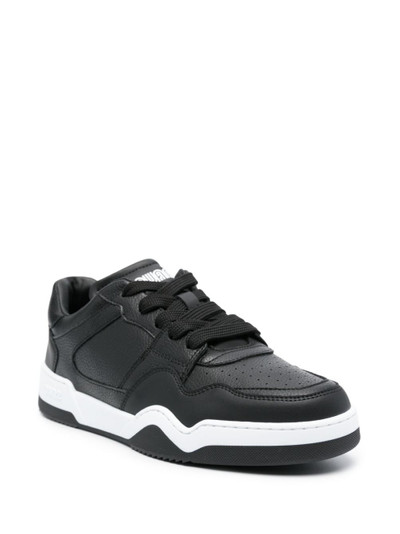 DSQUARED2 Spiker leather sneakers outlook