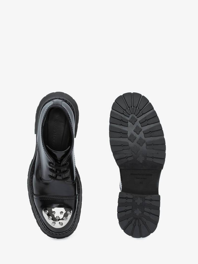 Punk Stud Derby in Black/silver 4