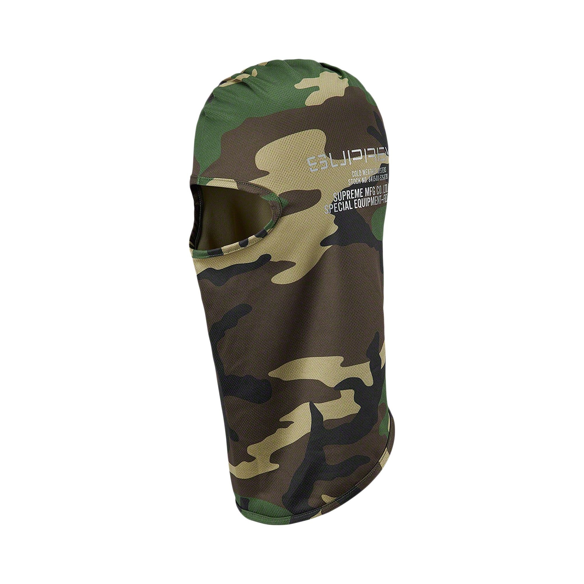 Supreme Field Gear Lightweight Balaclava 'Woodland Camo' - 1