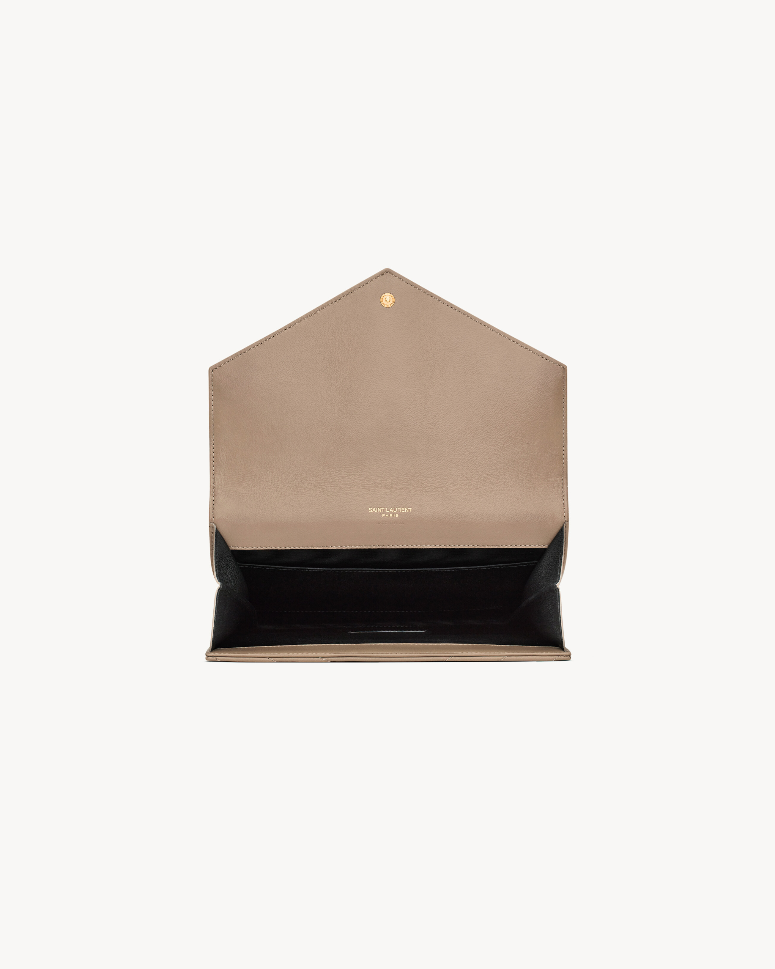 CASSANDRE MATELASSÉ FLAP POUCH IN LAMBSKIN - 5