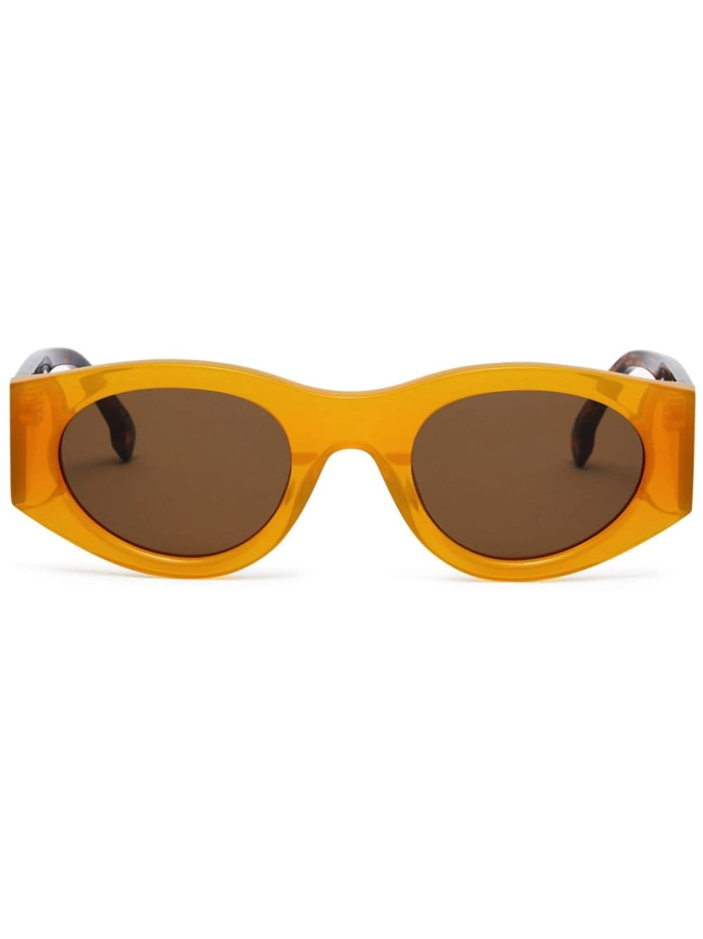 Pasithea oval-frame sunglasses - 1