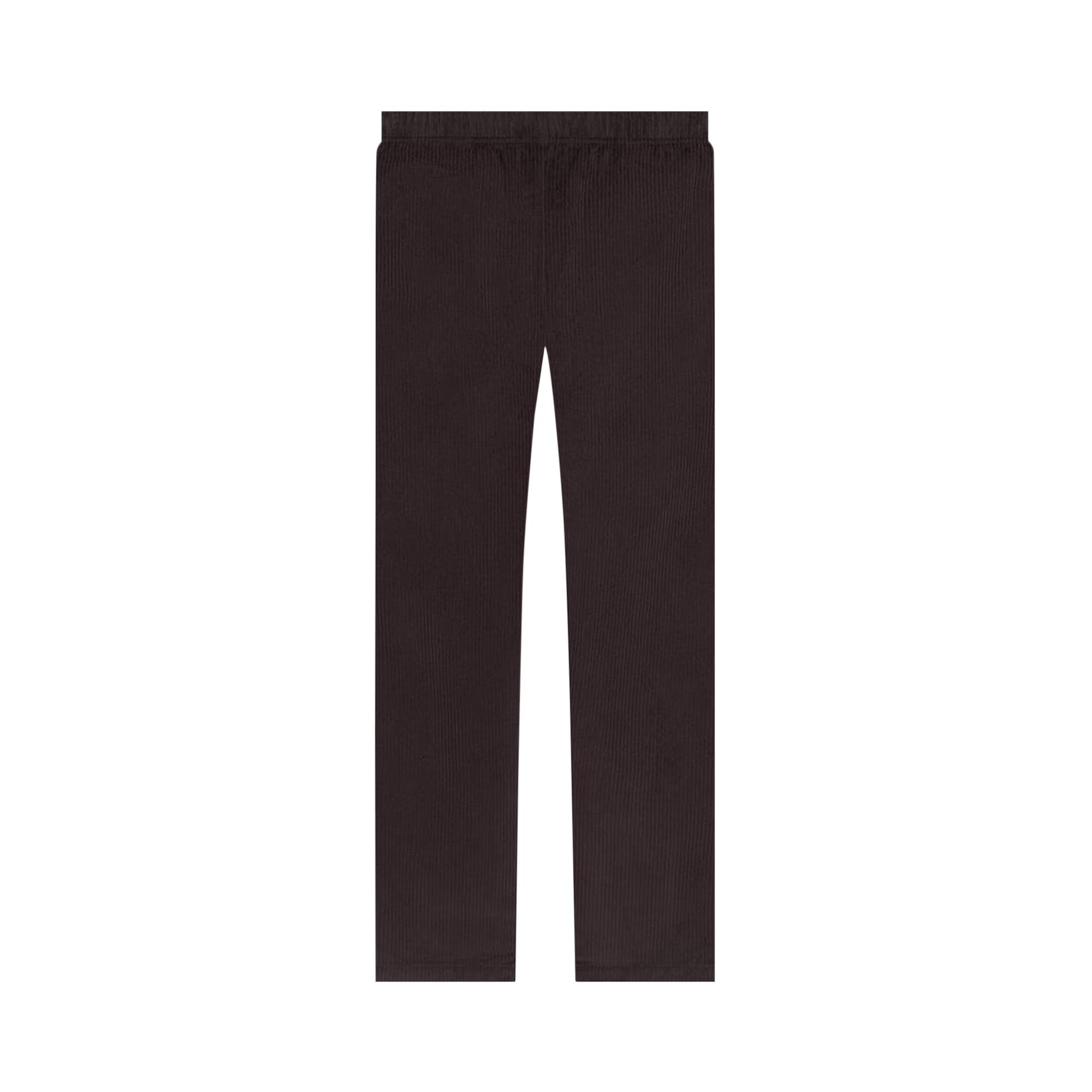 Fear of God Essentials Relaxed Corduroy Pants 'Plum' - 2