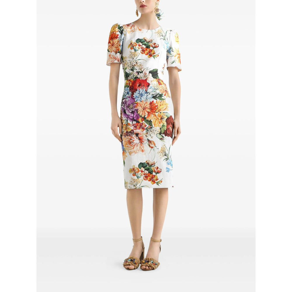 Dolce & Gabbana White Dresses - Day Dresses Women - 5