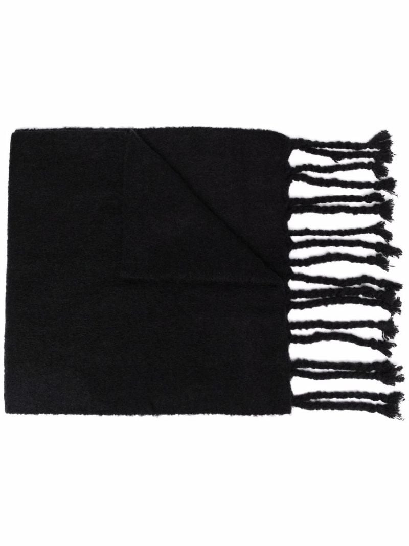 long fringed scarf - 1