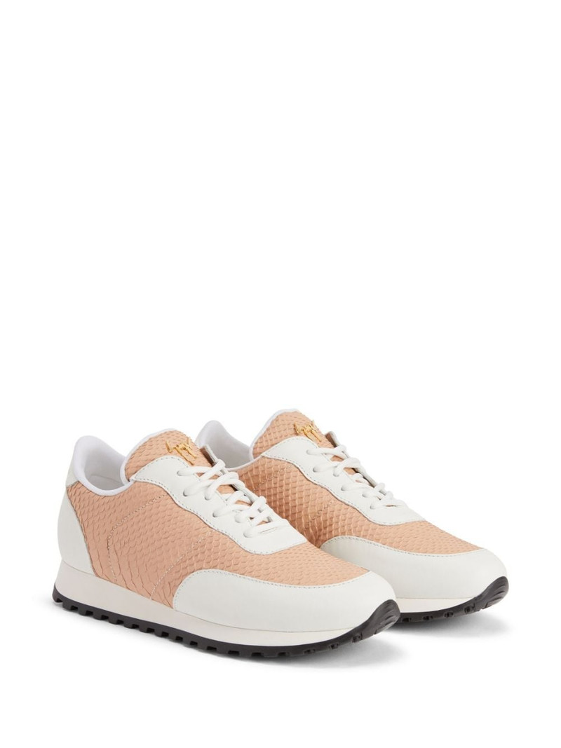 Giuseppe Zanotti Jimi leather low-top sneakers outlook