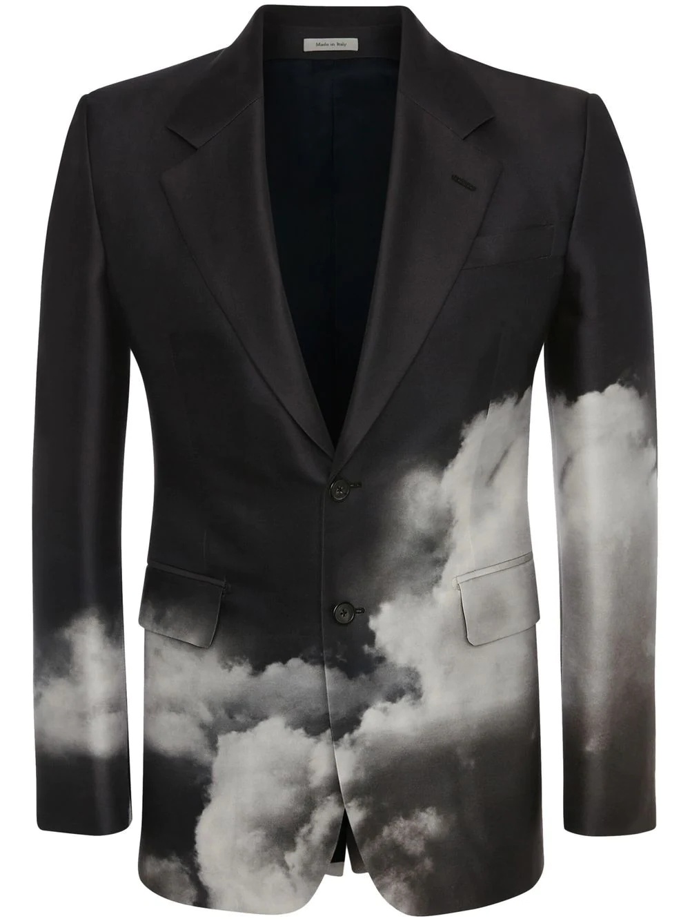 Storm Sky print suit jacket - 1