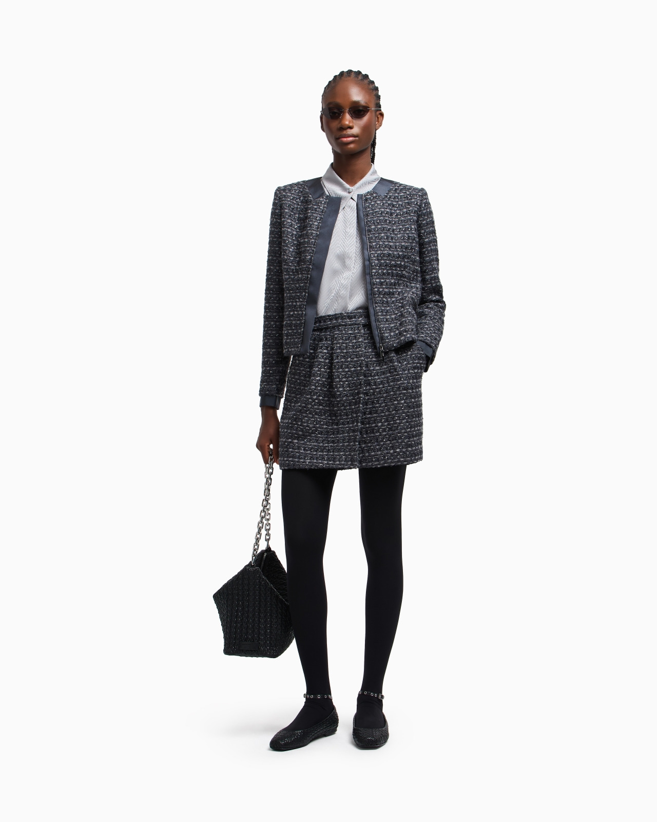 LUREX TWEED JACKET - 2
