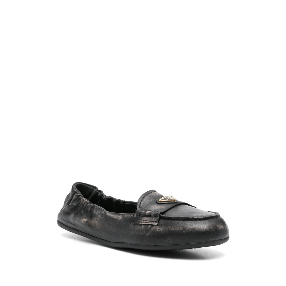 Prada Black Loafers Women - 2