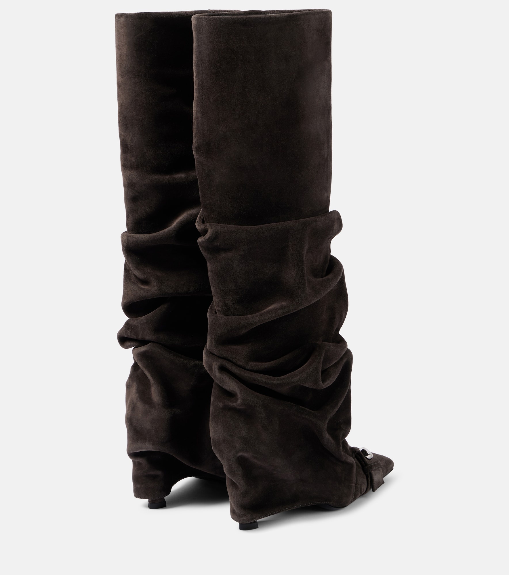 Juno 95 suede knee-high boots - 2