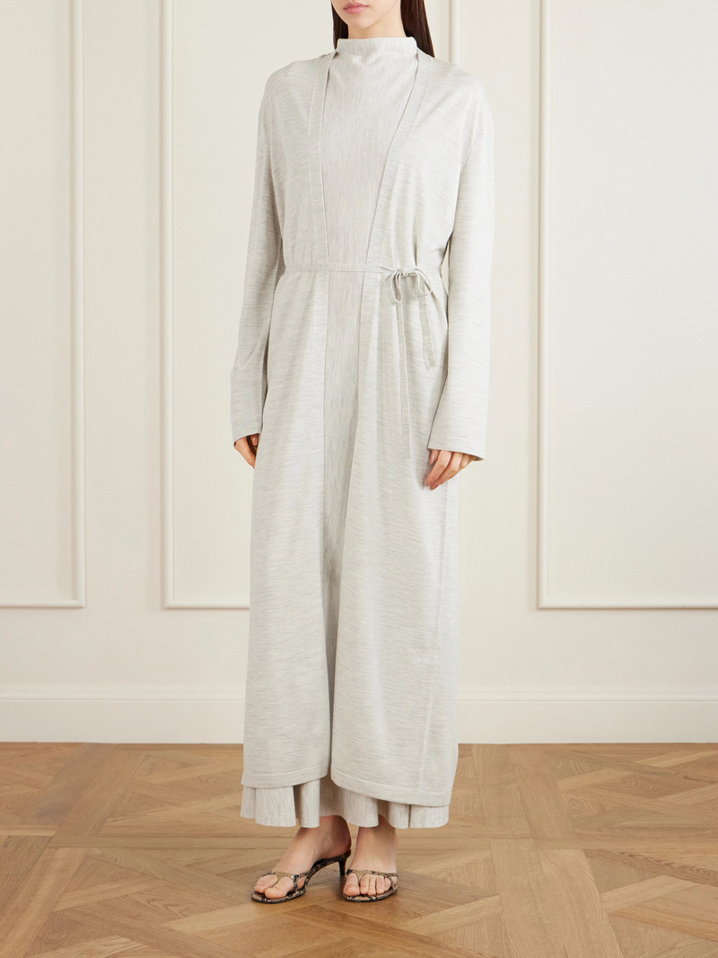KHAITE Margo Merino Wool Maxi Dress outlook