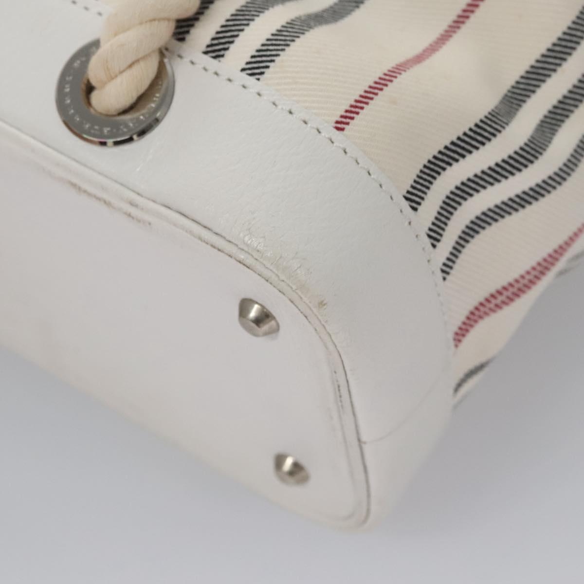 Burberry Hand Bag Canvas White - 10