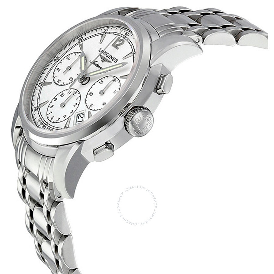 Longines Saint-Imier Automatic Chronograph White Dial Men's Watch - 2