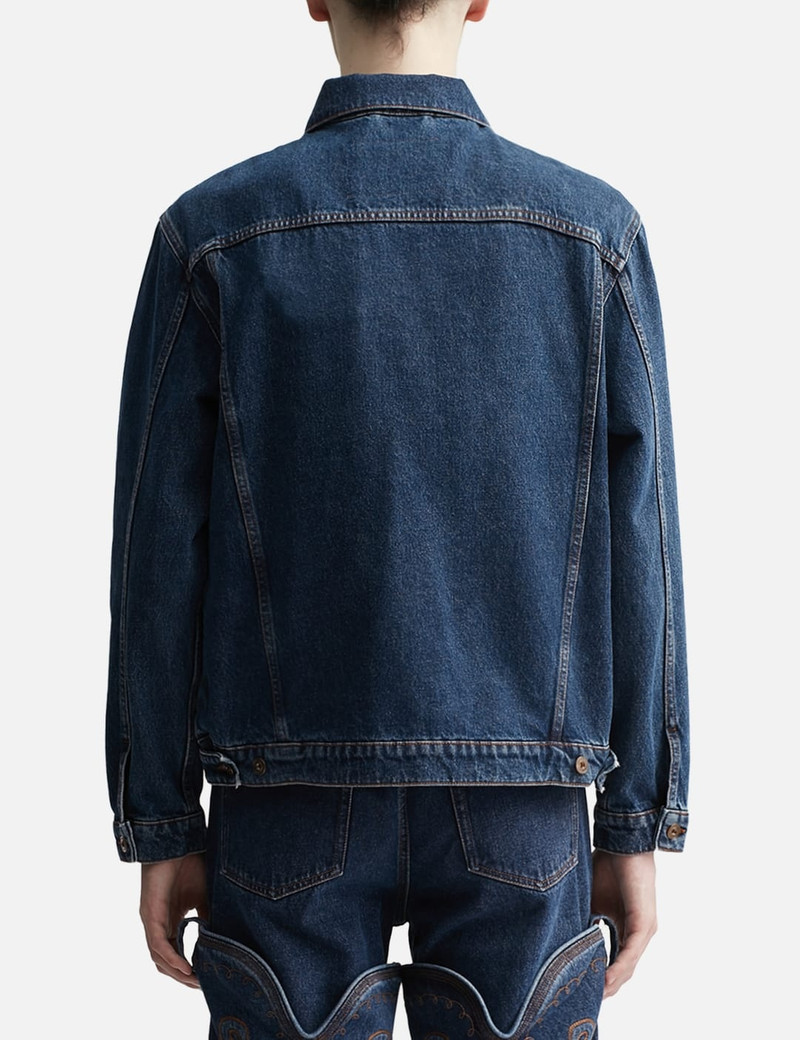 Y/Project – Classic Wire Denim Jacket Navy 4