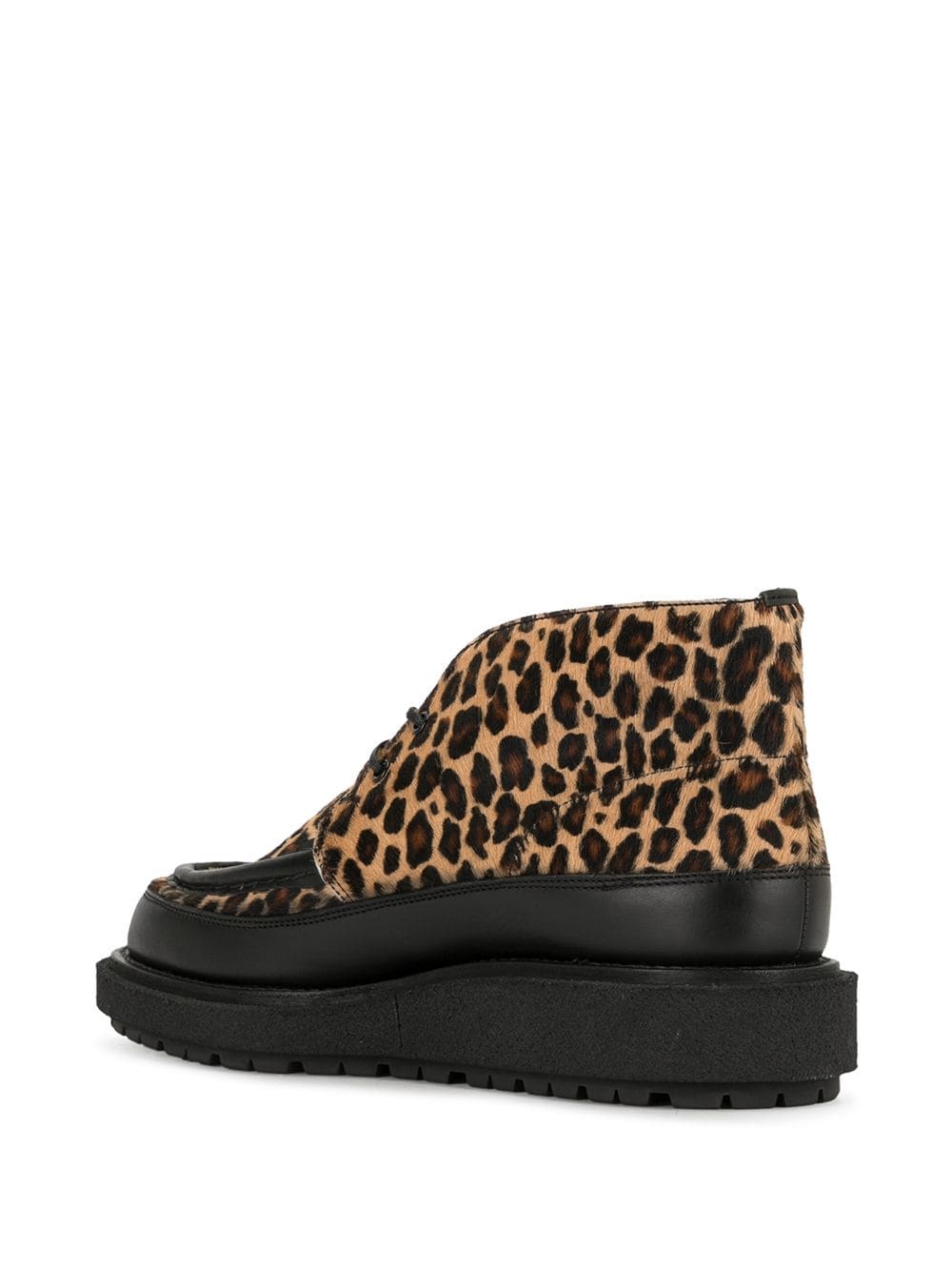 leopard print boots - 3