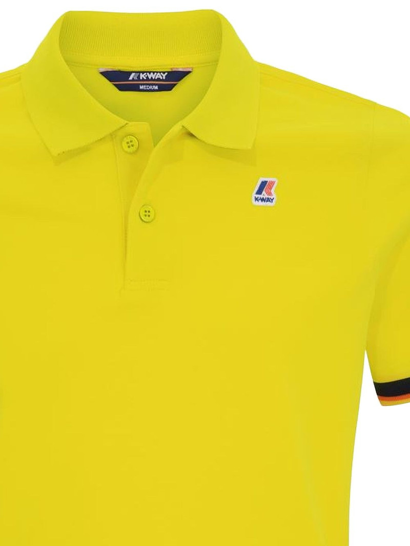 K-WAY tipped polo shirt outlook