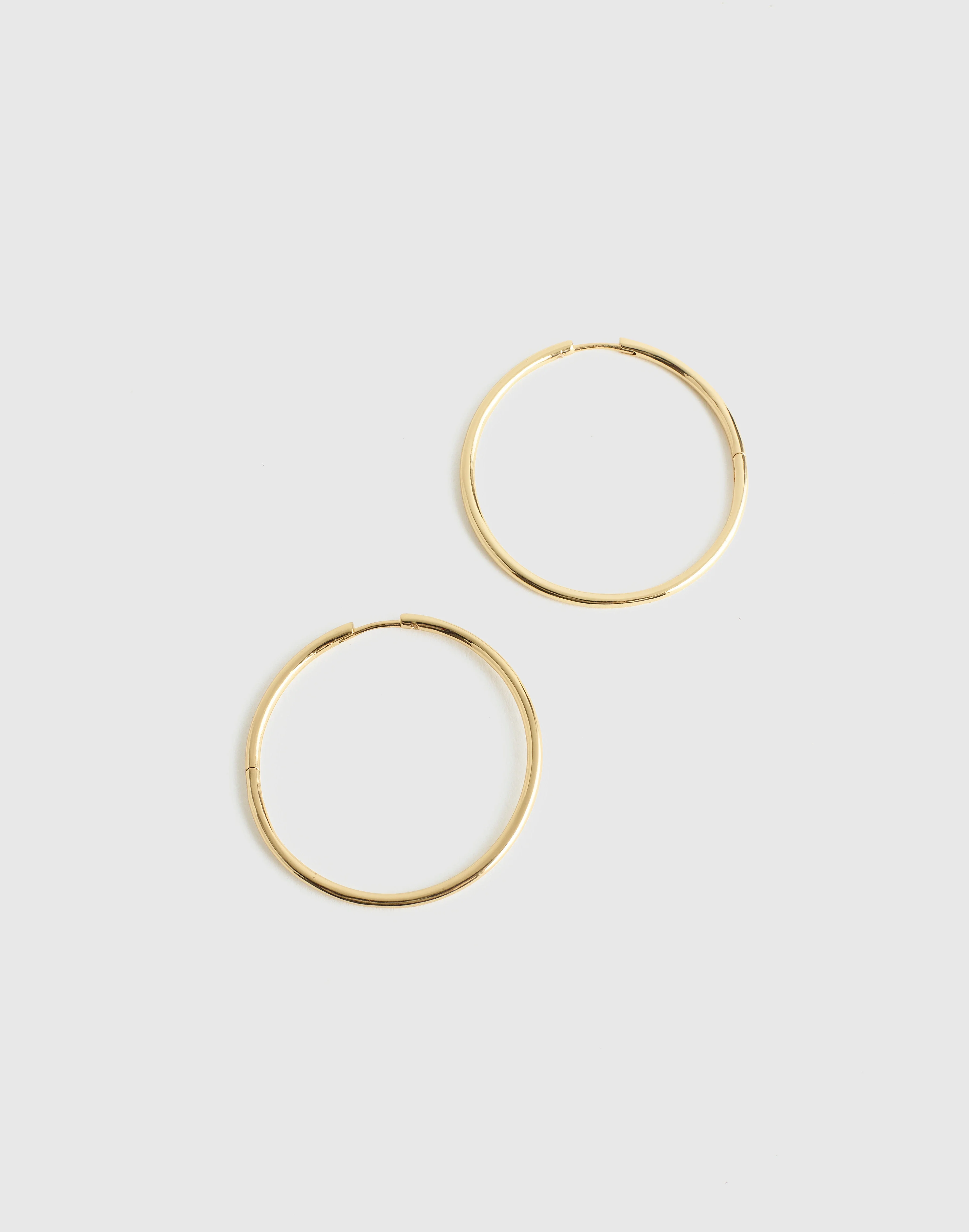 Extra Large Hoop Earrings - 1