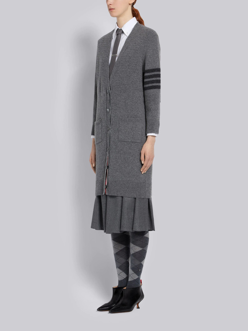 Black Vitello Calfskin Curved Heel Wide Ankle Bootie 5