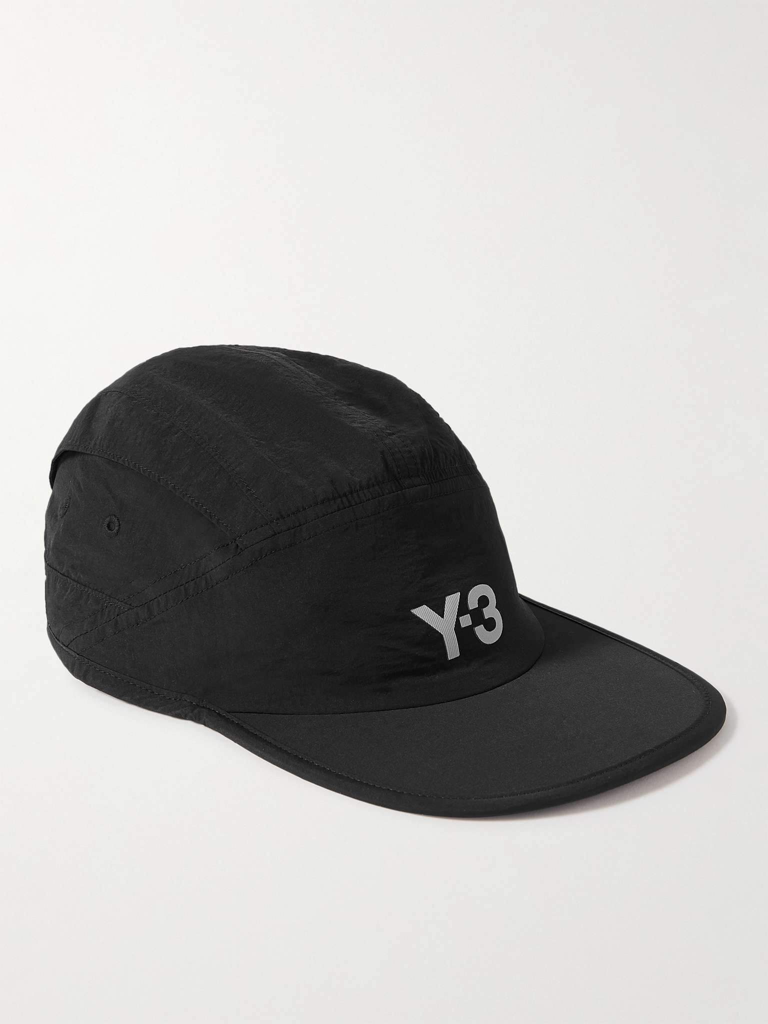 Logo-Print Shell Cap - 1