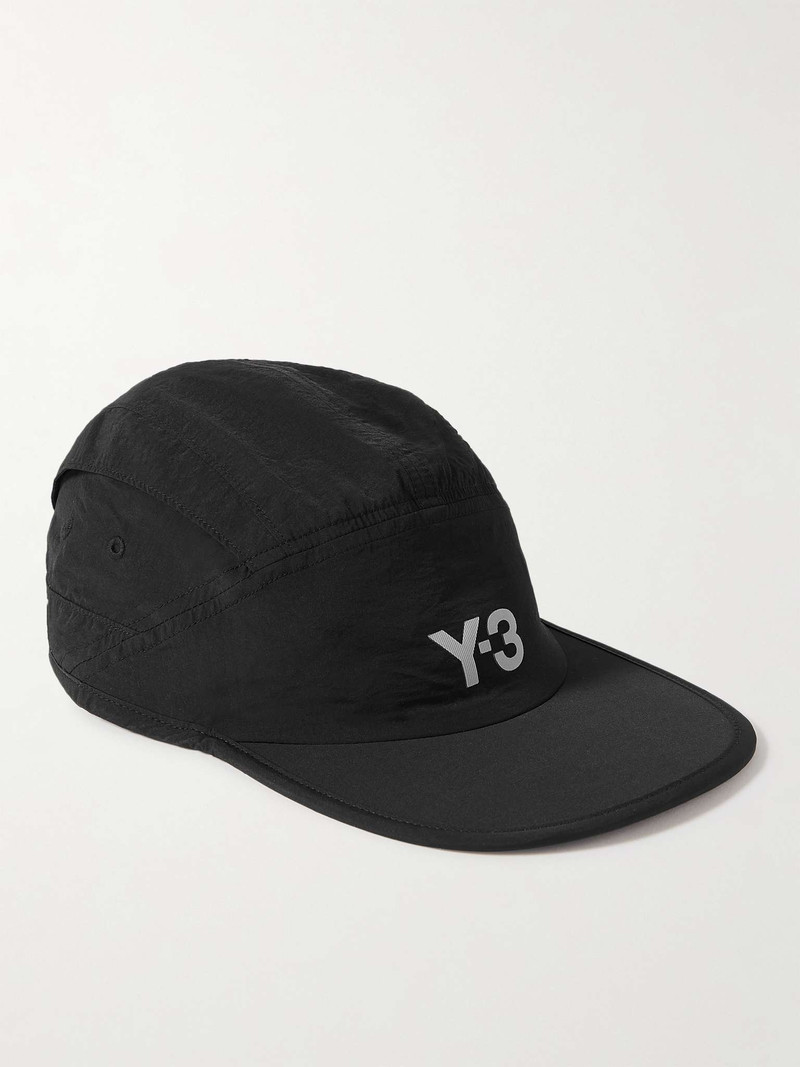 Logo-Print Shell Cap 1