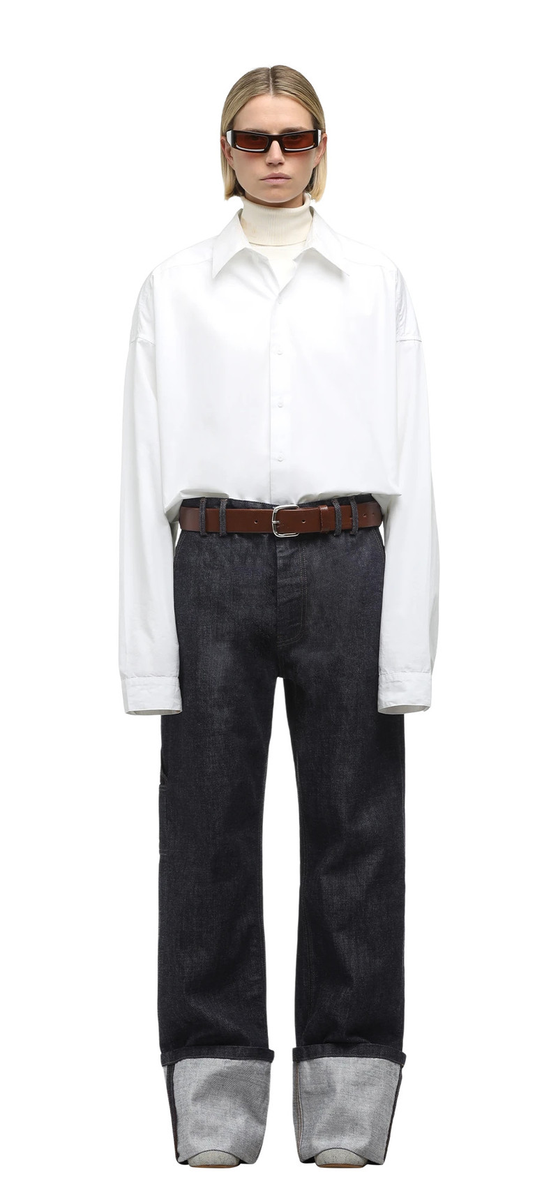 CUFF JEAN RAW INDIGO 3