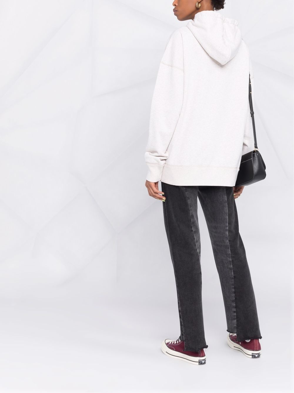 Mansel logo-print hoodie - 4