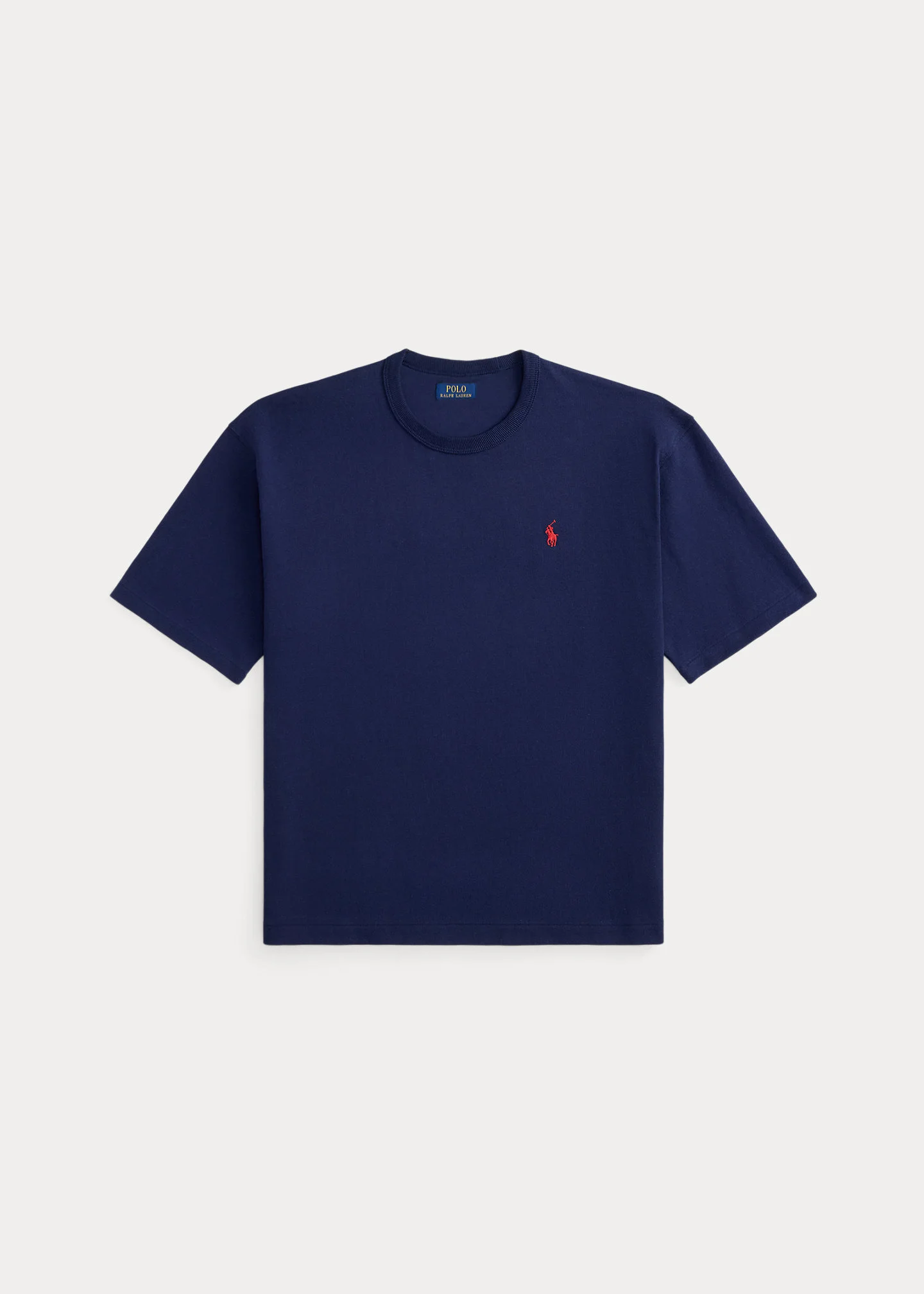 Relaxed Fit Jersey Crewneck T-Shirt - 1
