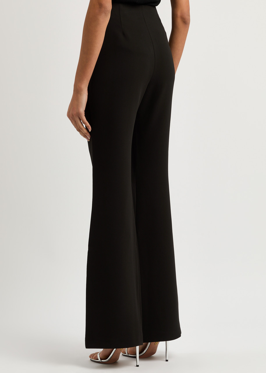 Roland Mouret Flared-leg Crepe Trousers - 3