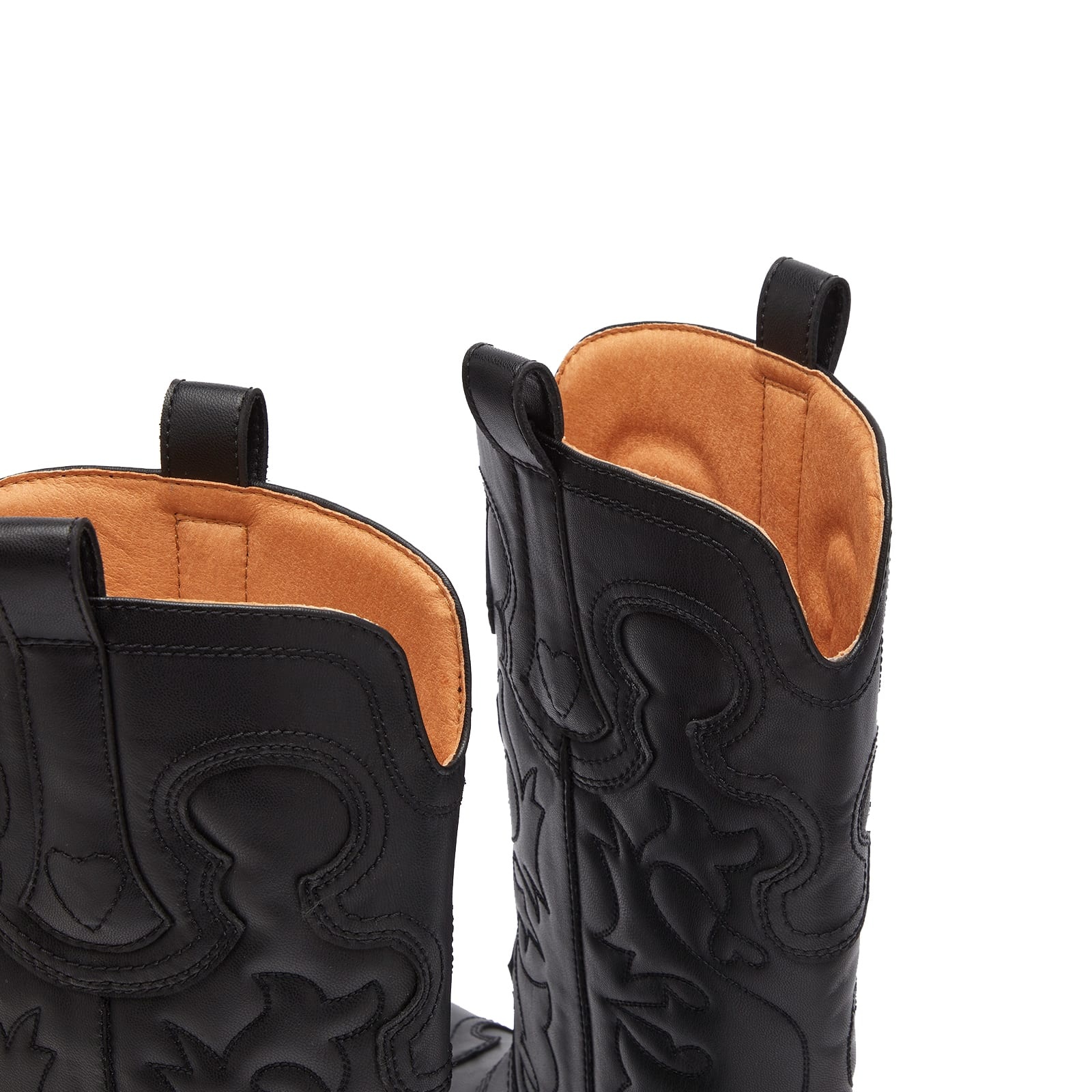 GANNI Embroidered Western Boot - 3