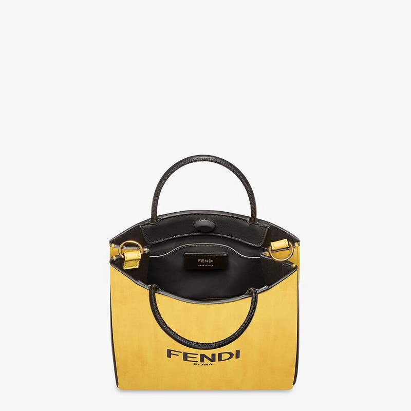 Yellow leather bag 4