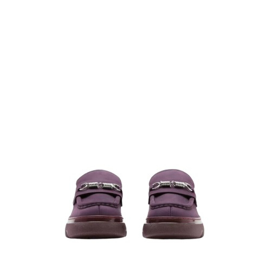 Burberry Nubuck Creeper Clamp Loafers, Brand Size 36 ( US Size 6 ) - 3