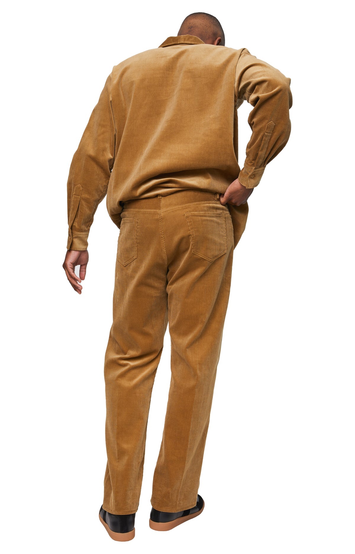 AURALEE FINX CORDUROY PANTS (KHAKI BEIGE) | tons | REVERSIBLE