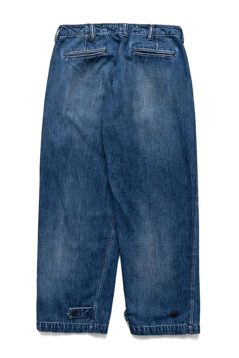FULLCOUNT (Dartford) 11.5oz Denim M43 Field Trousers Fullcount x BiG Exclusive - Faded Indigo outlook