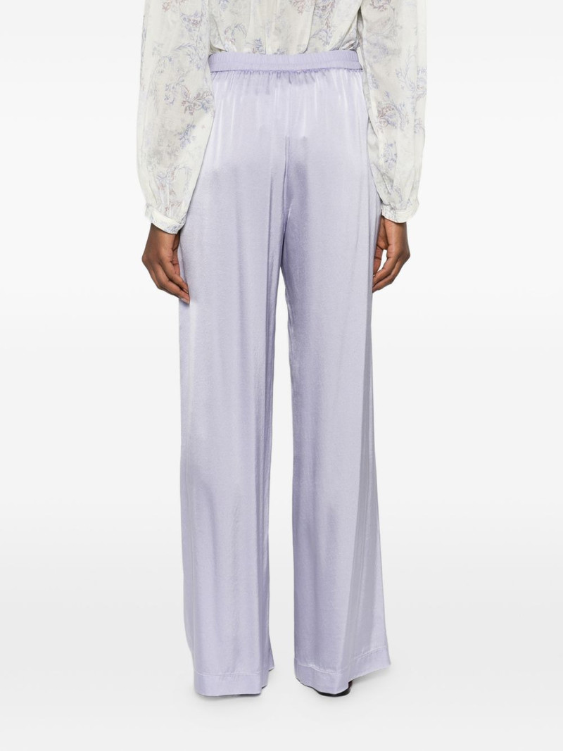 elasticated-waistband trousers 4