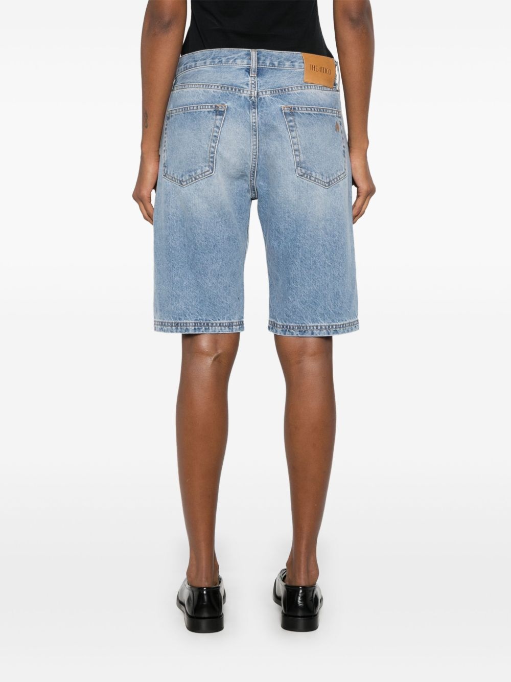 denim shorts - 4