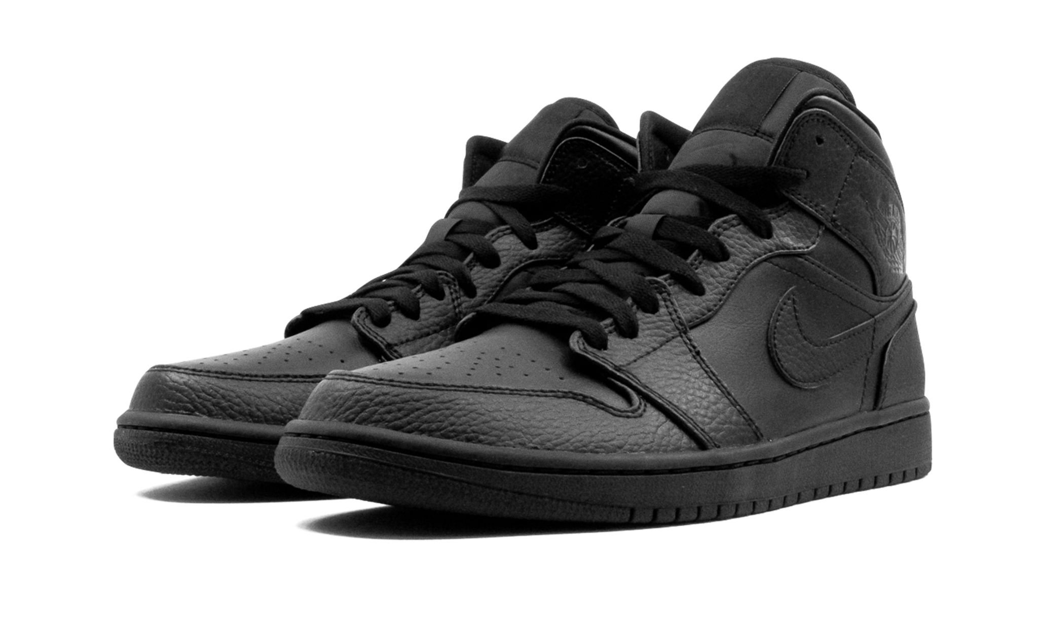 Air Jordan 1 Mid "Triple Black" - 2