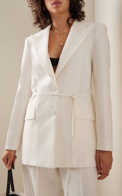 Altuzarra Exclusive Ralston Blazer Jacket white outlook