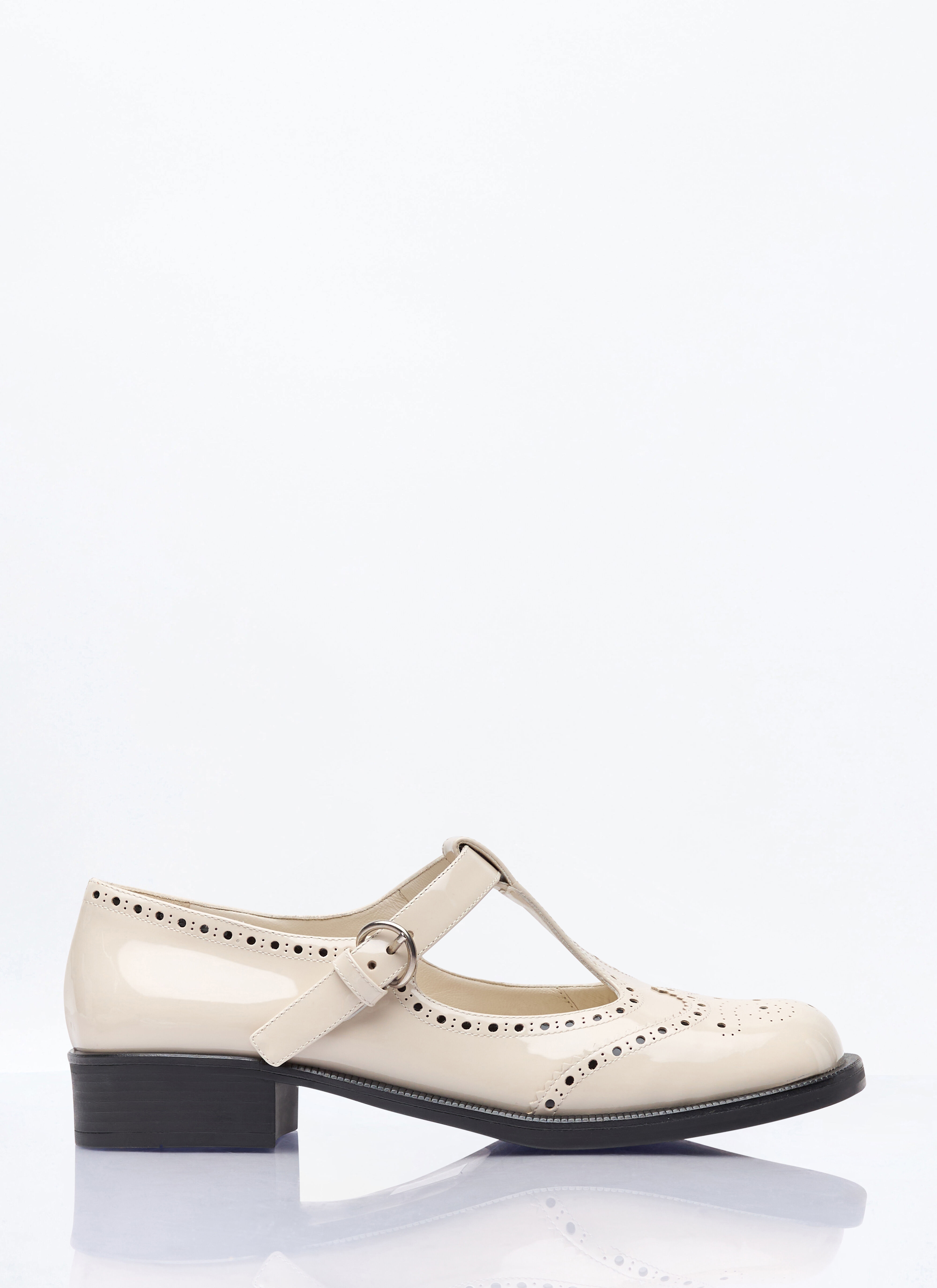 Patent Leather Mary Jane Shoes - 1