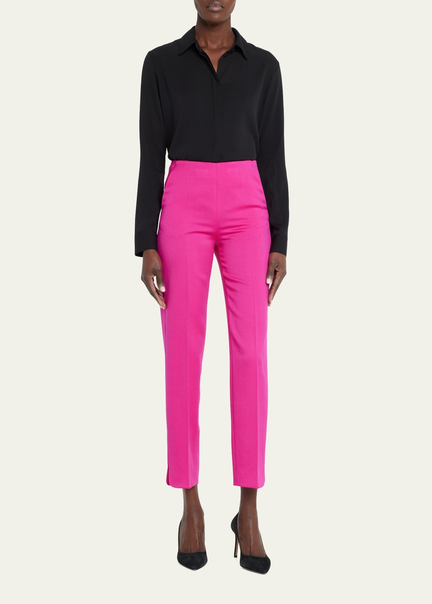 Wool Tuxedo Pants - 2
