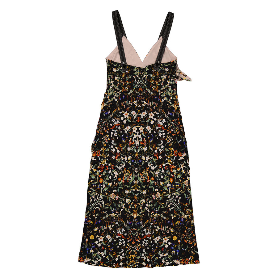 Burberry Ladies Sloane Floral Print Silk Slipdress - 7