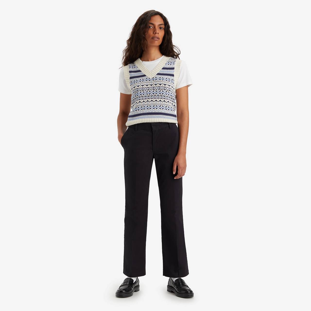 MIDDY BOOTCUT WOMEN'S TROUSER PANTS - 2