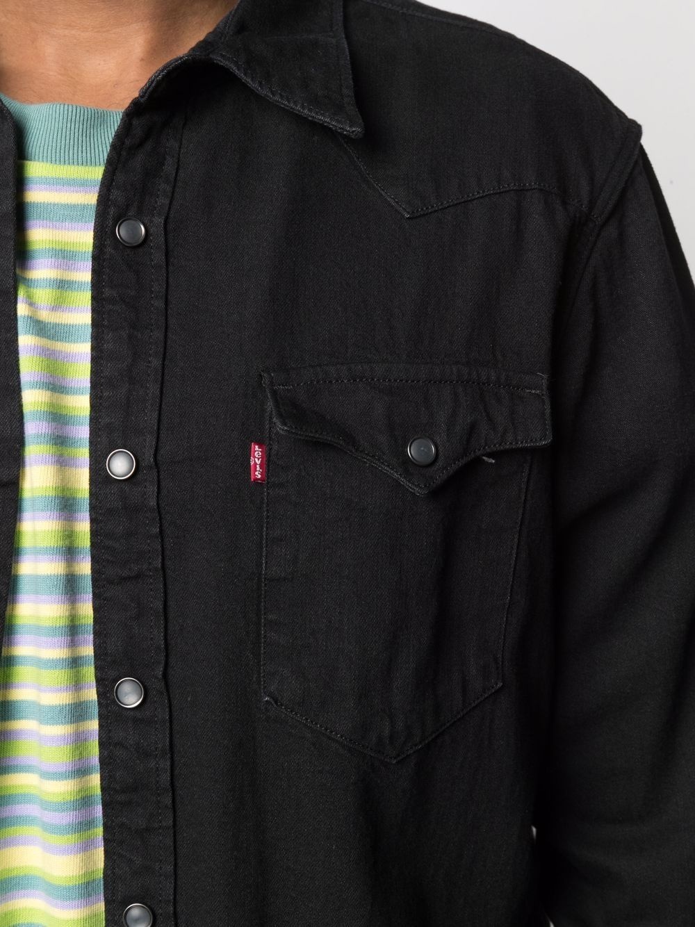 Barstow Western denim shirt - 5