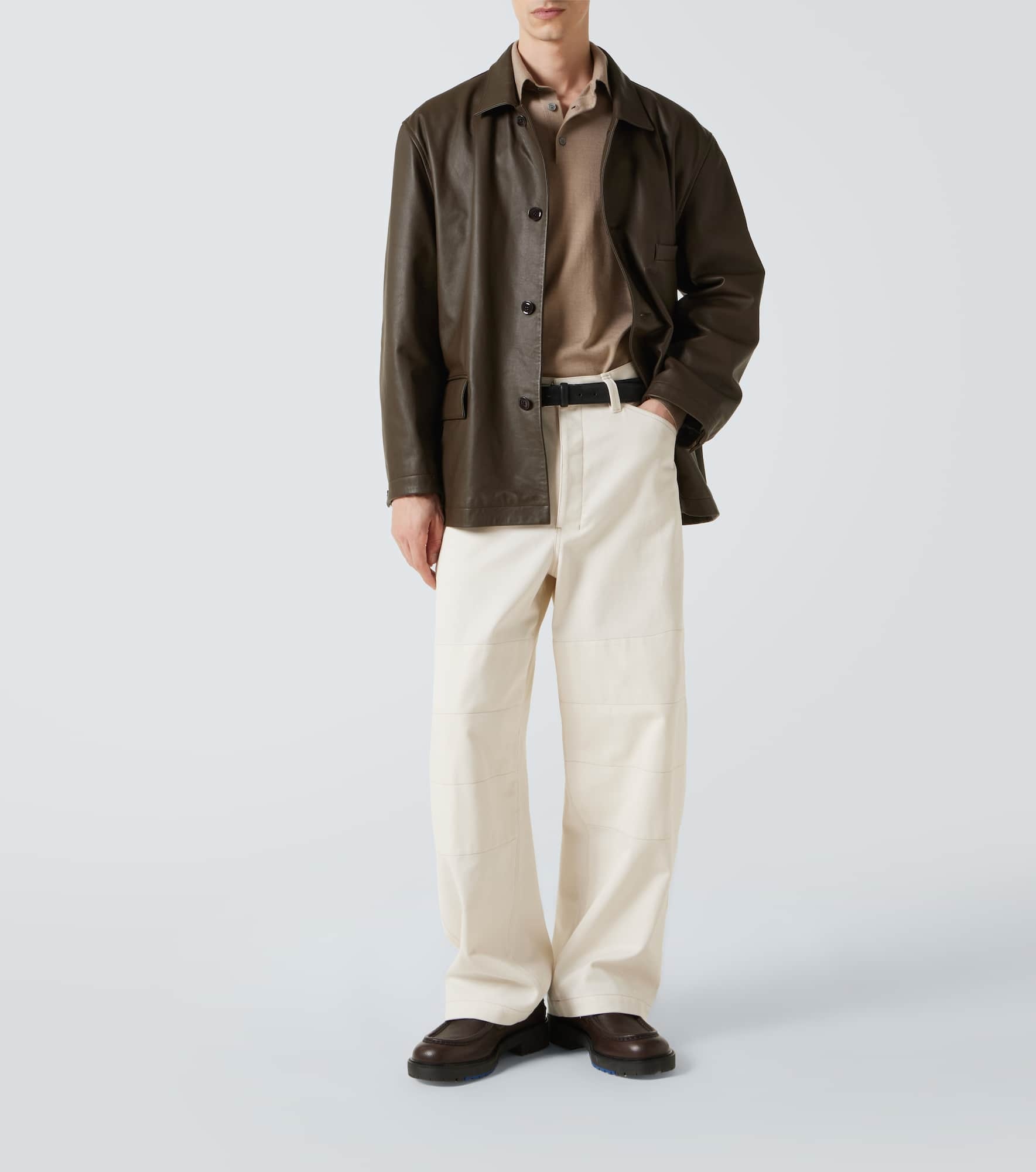 Cashmere and silk polo sweater - 2