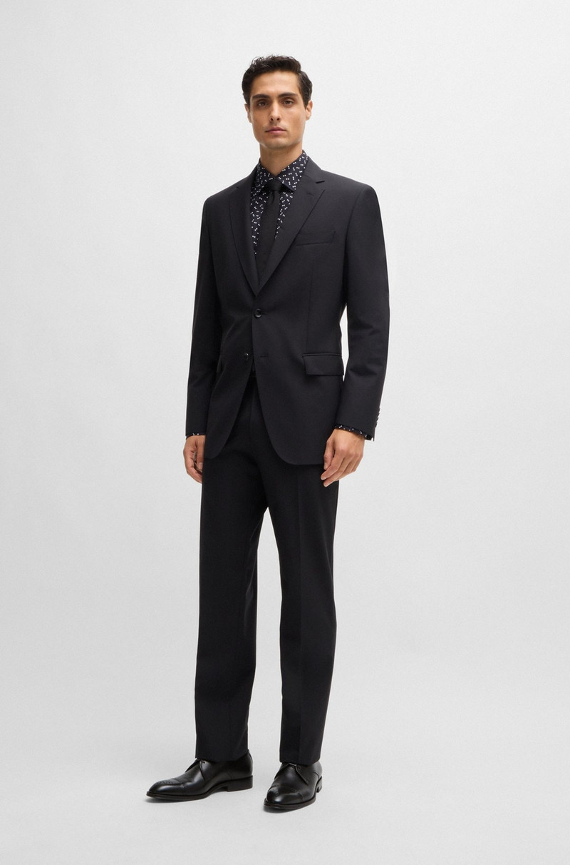 BOSS ITALIAN-LEATHER DERBY SHOES WITH CAP TOE outlook