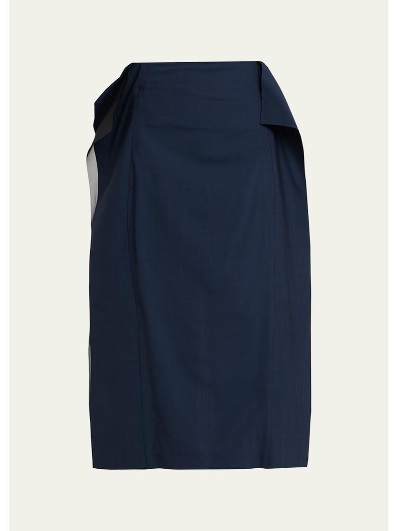Paneled Midi Skirt 1