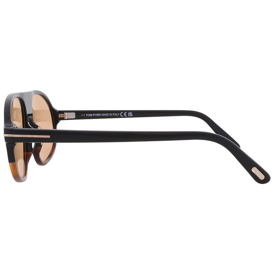Tom Ford Erol Photochromatic Brown Pilot Men's Sunglasses FT1178 56E 58 - 4